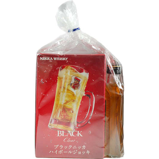 Black Nikka Clear with Highball Glass Promo Set