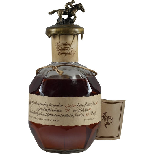Blanton's Single Barrel dumped 7-02-1991 375ml