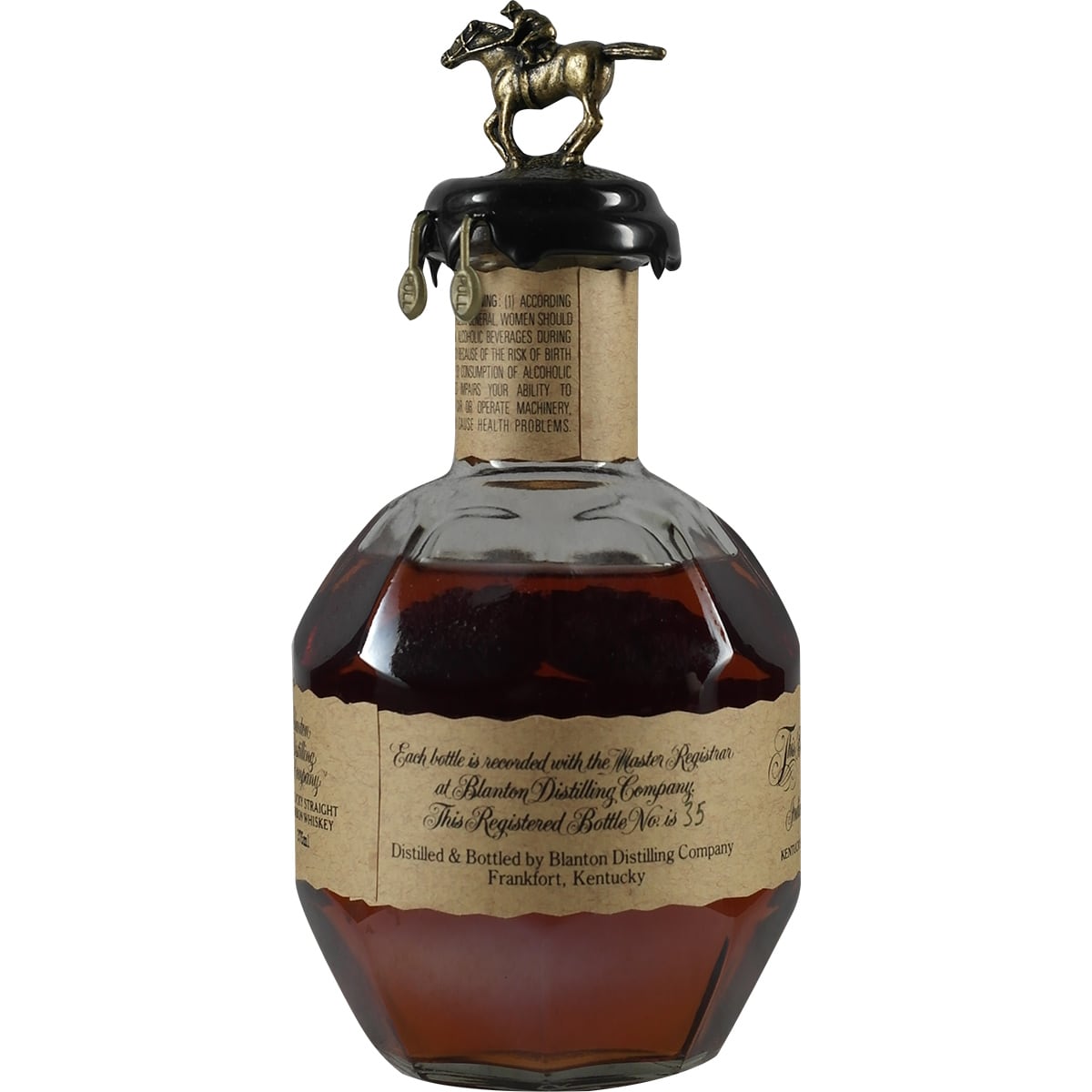Blanton's Single Barrel dumped 11-01-1996 375ml