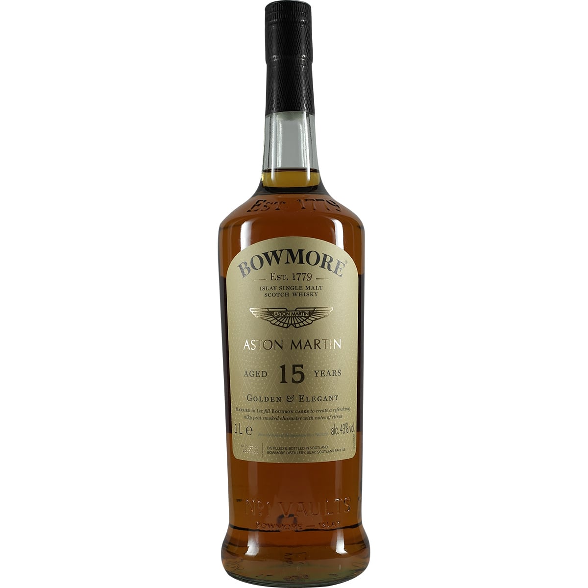 Bowmore 15 Years Aston Martin AM V8 Limited Edition No. 5