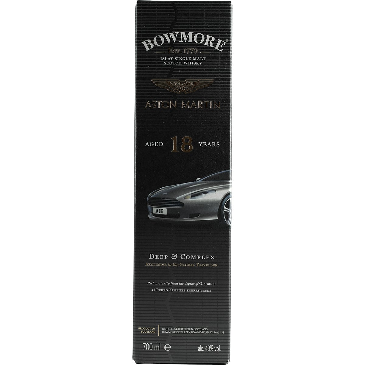 Bowmore 18 Years Aston Martin DB9 Limited Edition No. 9
