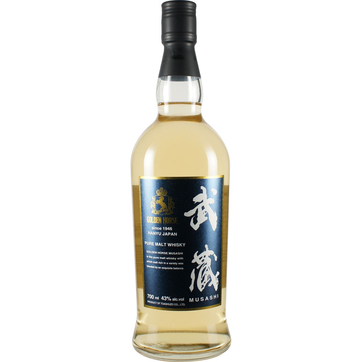 Golden Horse Pure Malt Whisky Musashi Front