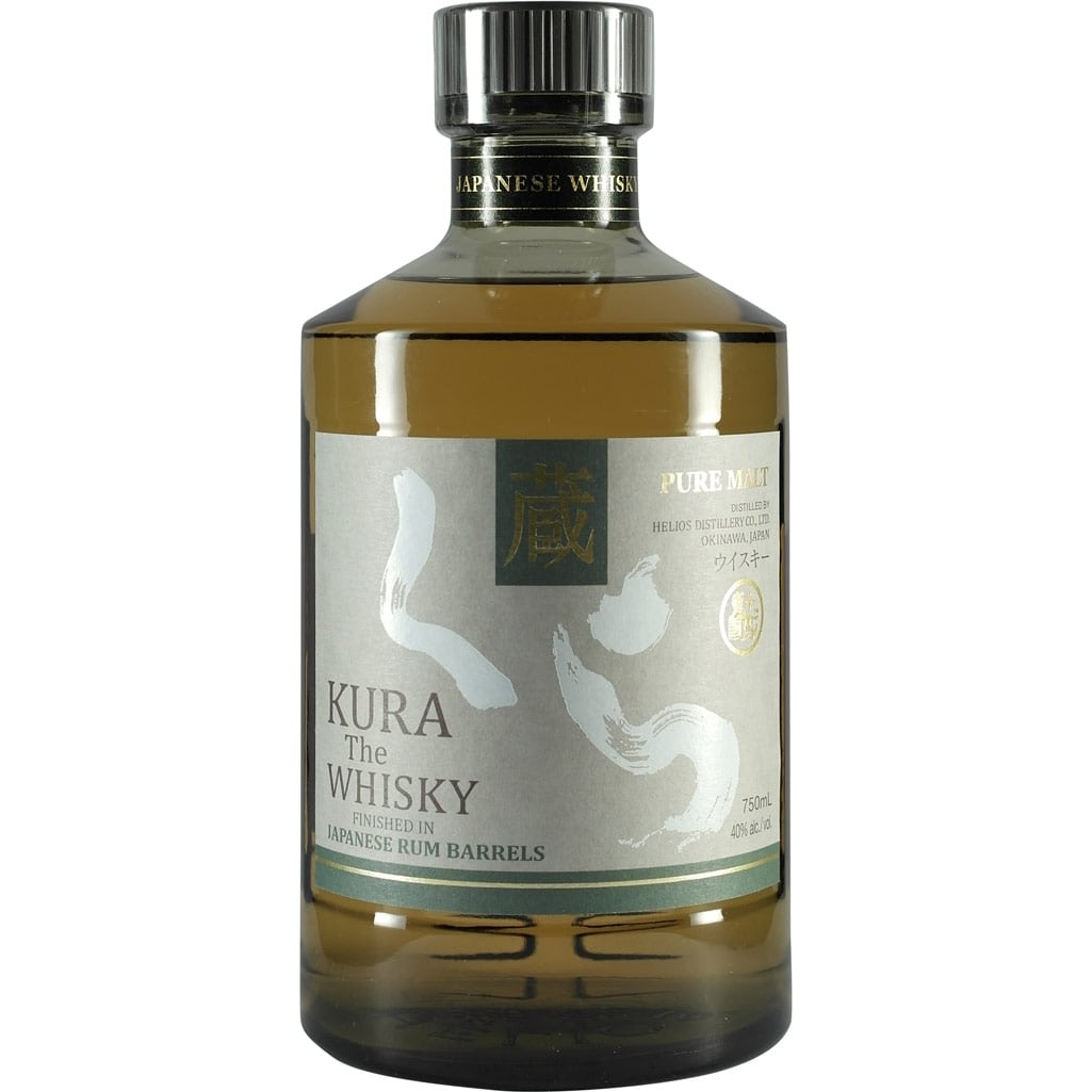 Helios Kura Whisky Rum Cask Finish Bottle