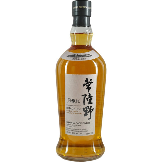 Hinomaru Whisky Hitachino Single Grain Japanese Whisky Sakura Cask Finish