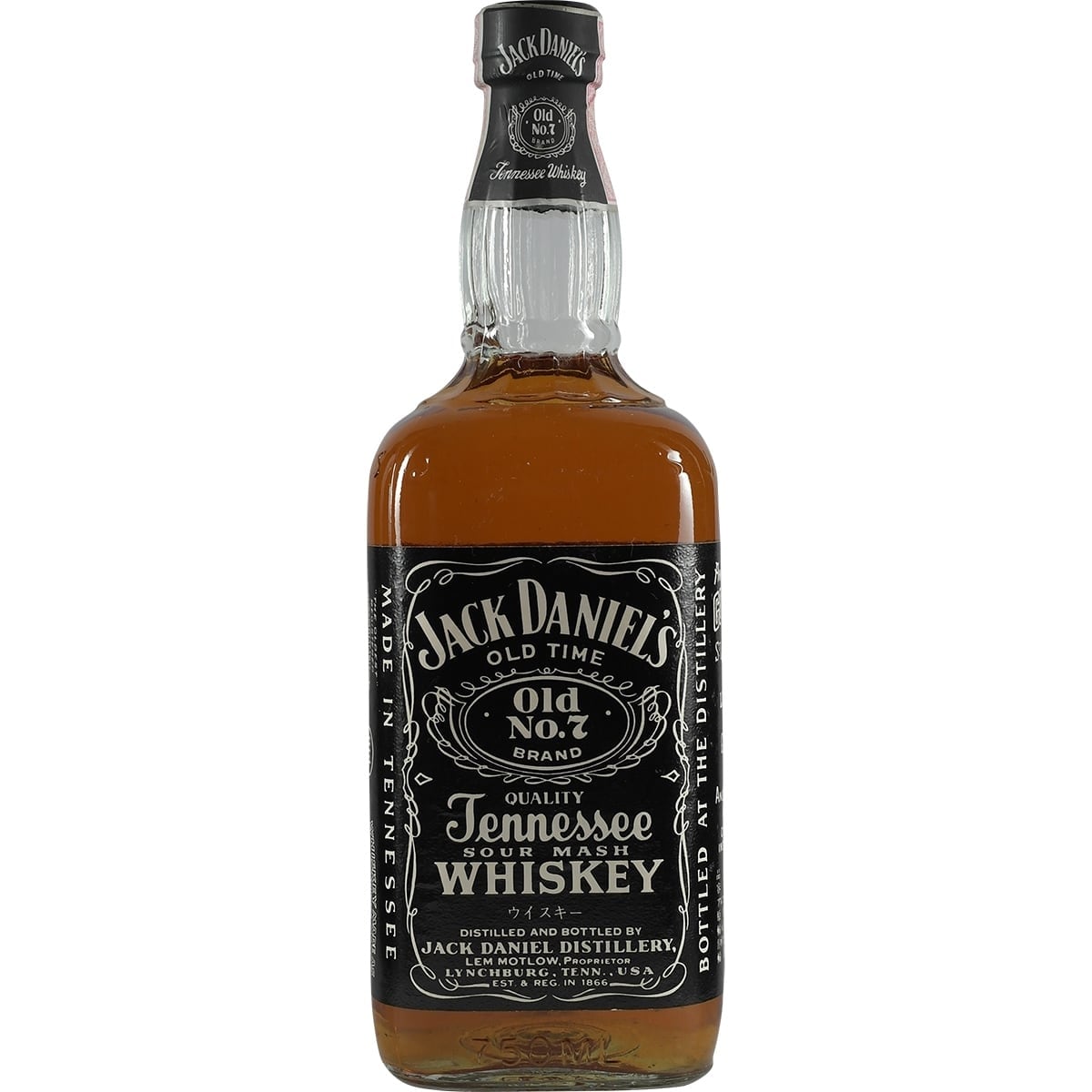 Jack Daniel's 45% 750ml Paperbox Japan 001