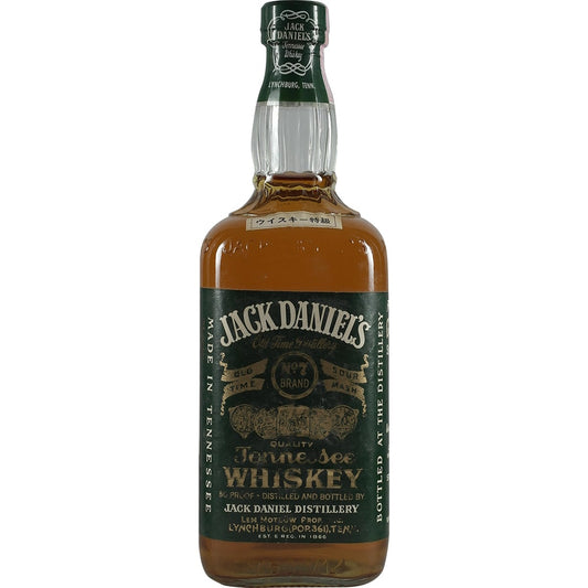 Jack Daniel's No.7 Green Lable 750ml 40% Fake Seal Japan Import