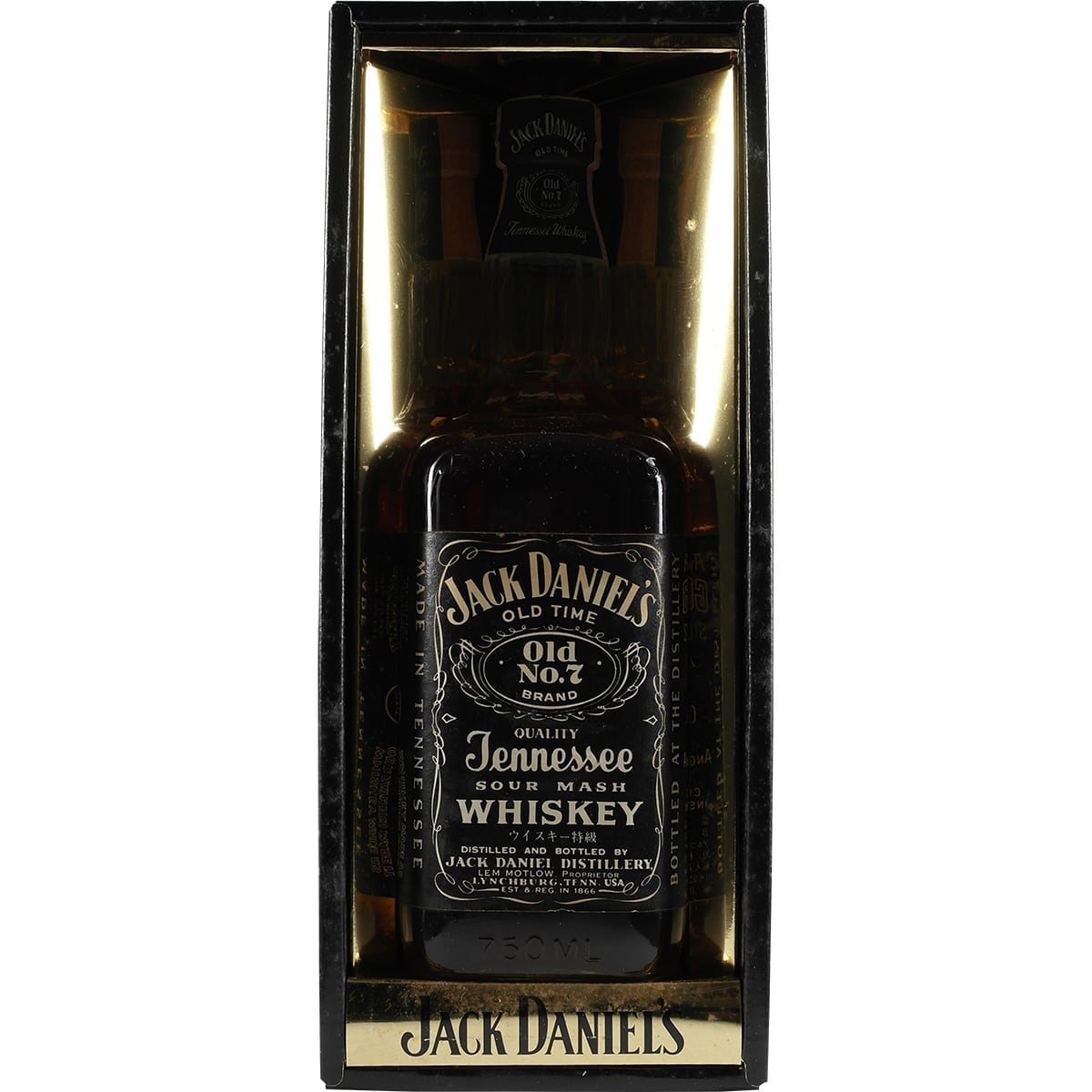 Jack Daniels NO.7 45% 750ml Japan Version Paperbox 005