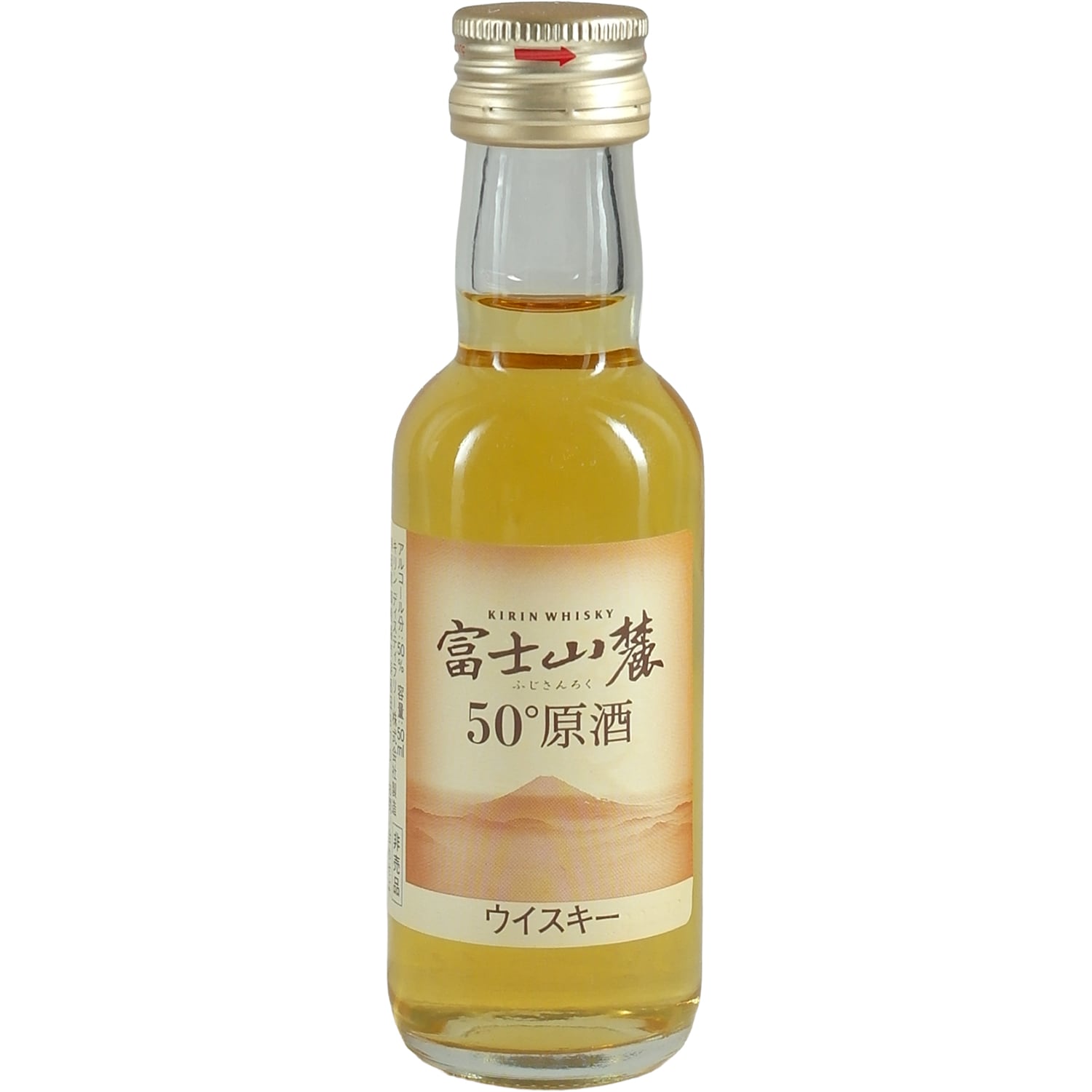 Kirin Whisky Fuji Sanroku Tarujuku Genshu 50° Miniature