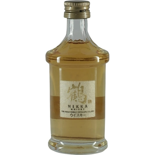 Nikka Tsuru Miniatur 50ml round design front