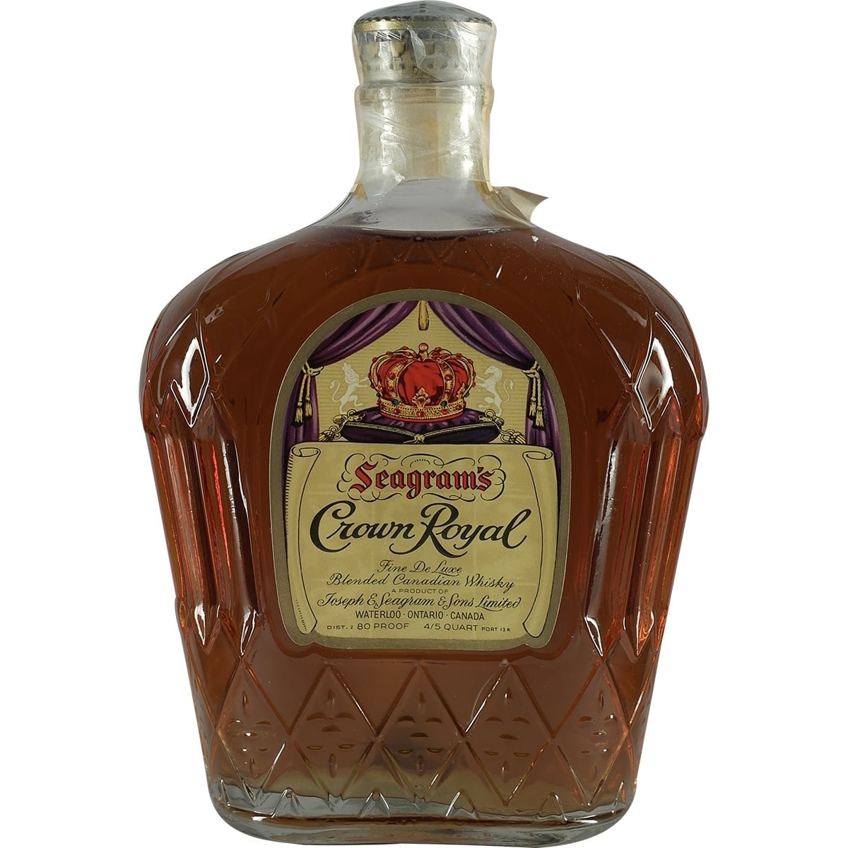 Seagrams Royal Crown 1960 Canadian Whisky 01