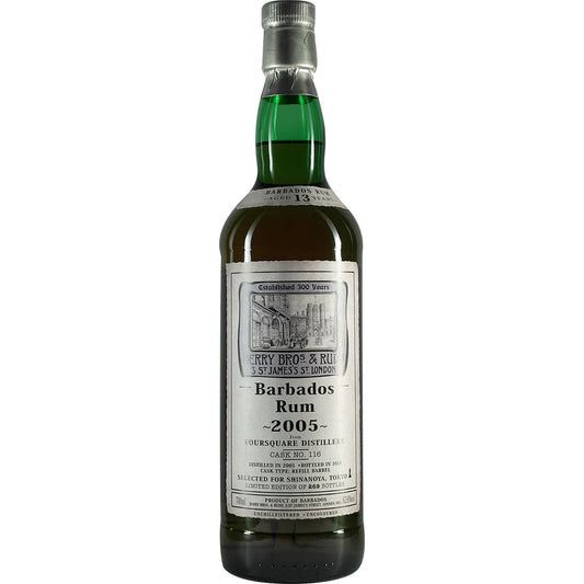 Shinanoya Foursquare 2005 Barbados Rum 001