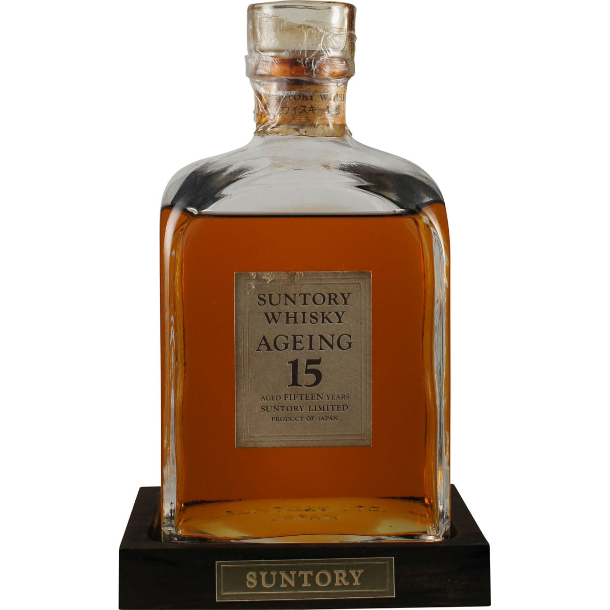 Suntory Ageing 15 Years Front + Stand