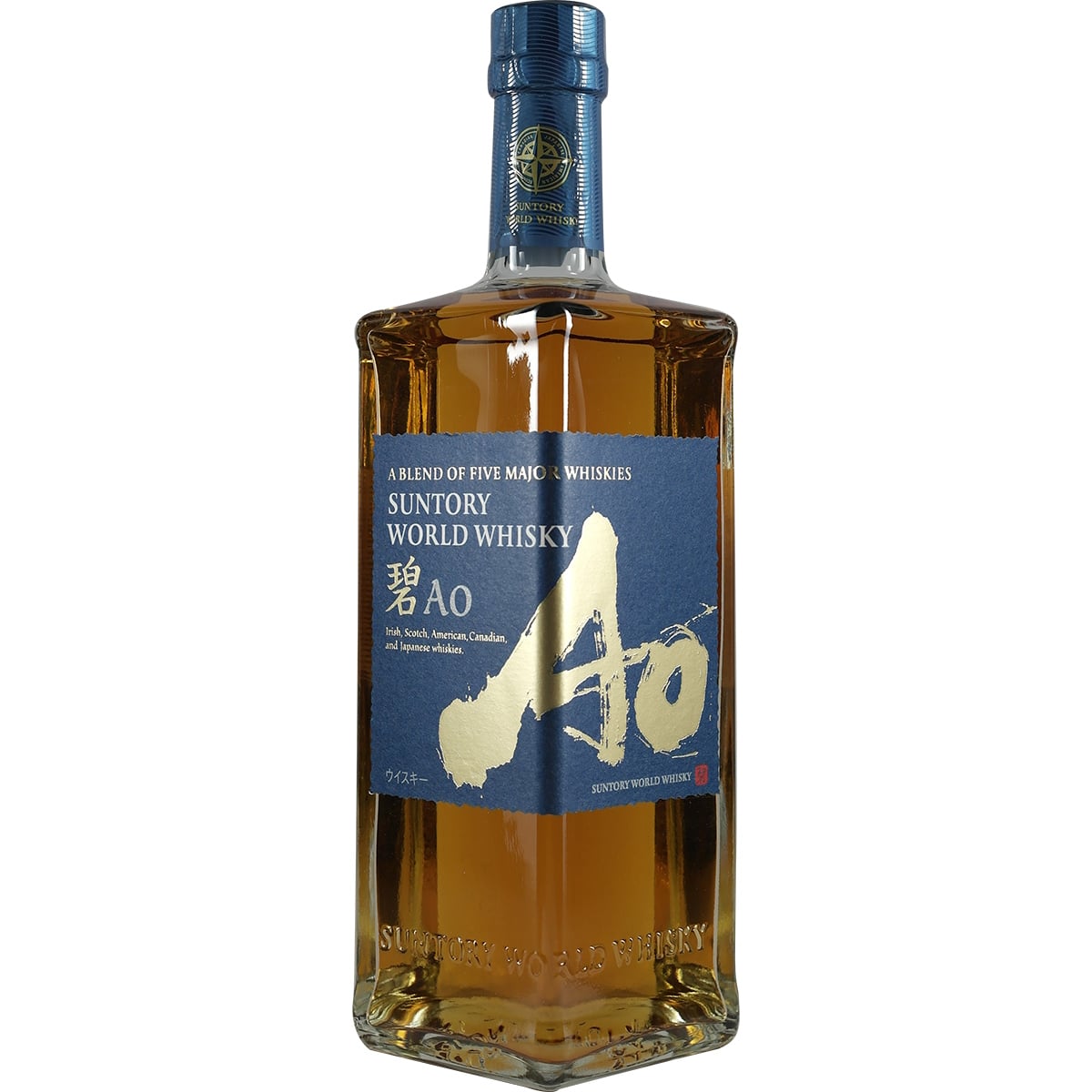 Suntory AO + Suntory AO Smokey Pleasure Set + 2 glasses