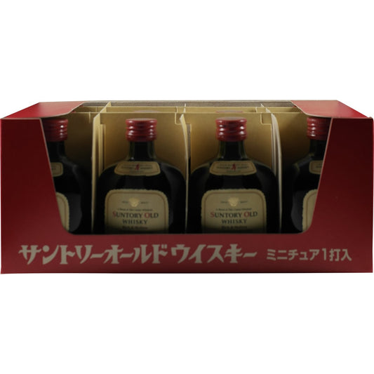 Suntory Old Rich &amp; Mellow 50ml Miniature 12x Box