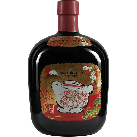 Suntory Old Whisky Zodiac Star Sign Bottle Rabbit 2023
