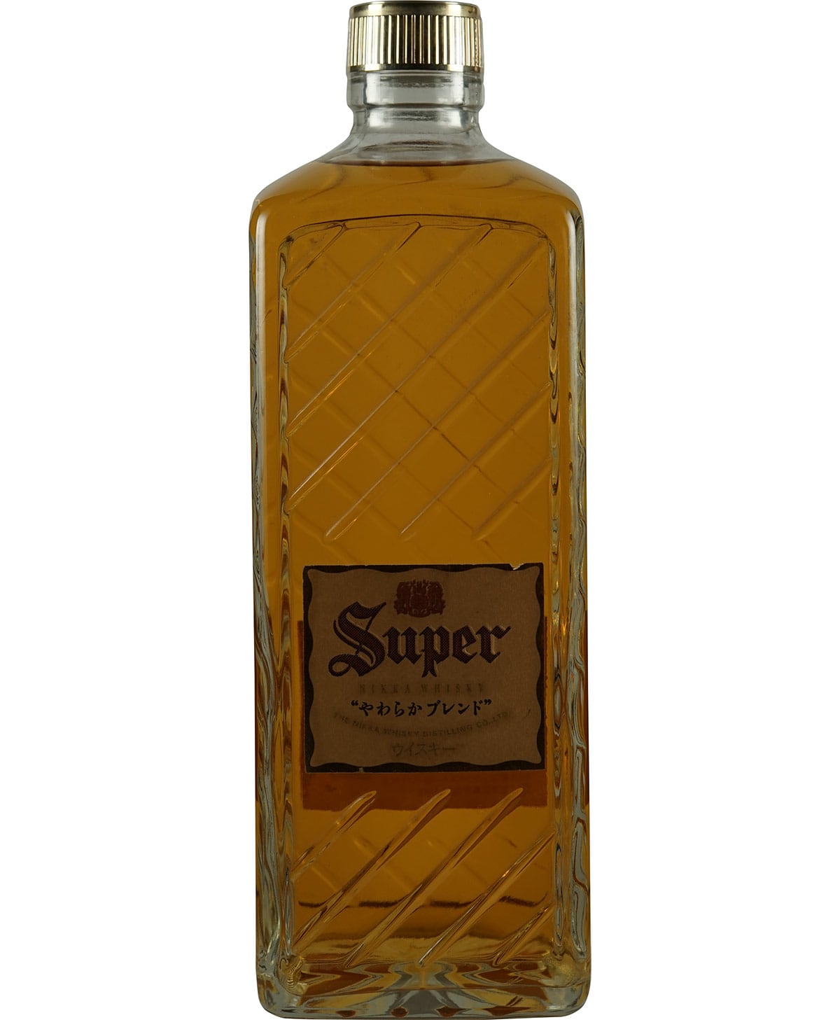Super Nikka square bottle front