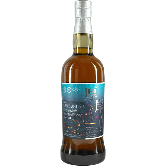 The Akkeshi Single Malt Japanese Whisky Peated 'Rikka' (2025 Edition)