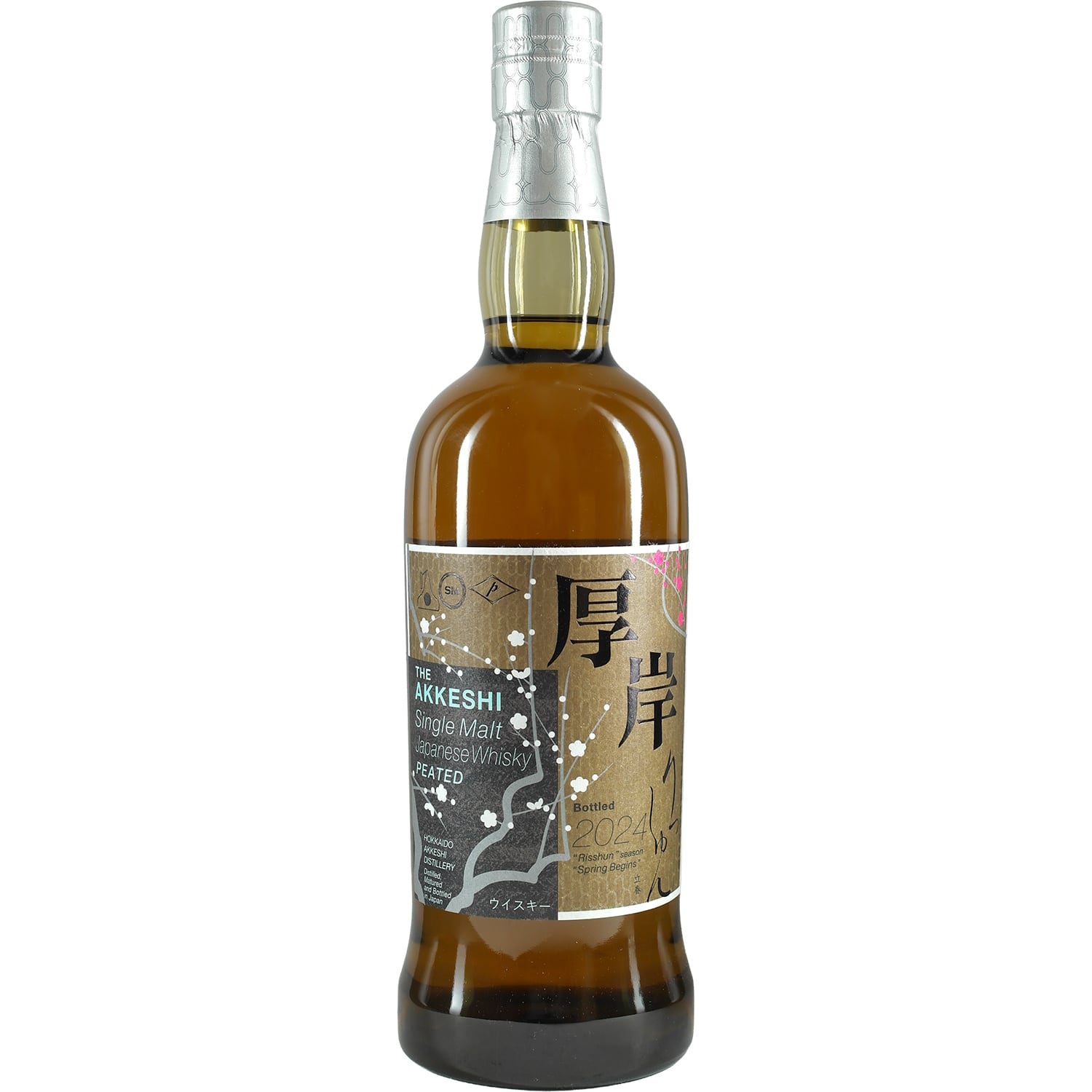 The Akkeshi Single Malt Japanese Whisky Peated Risshun 2024