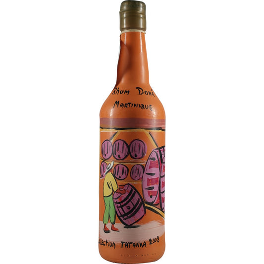 Rhum Doré Martinique Trois Rivères Collection Tatanka 2008 orange #2