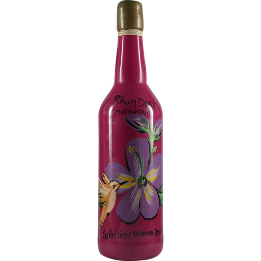 Rhum Doré Martinique Trois Rivères Collection Tatanka 2008 Raspberry colored