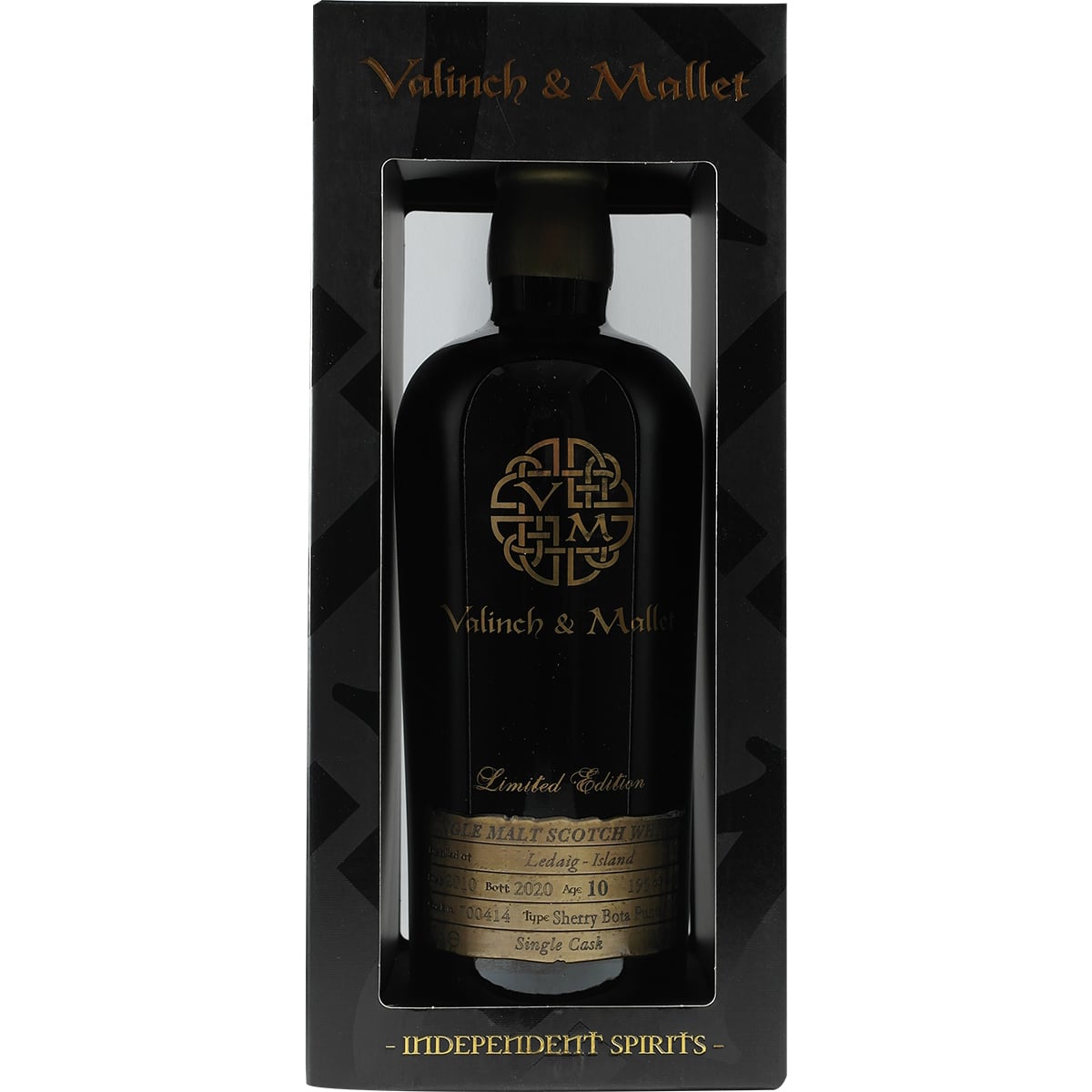 Ledaig 10 Years Single Cask Valinch &amp; Mallet The Spirit of Art