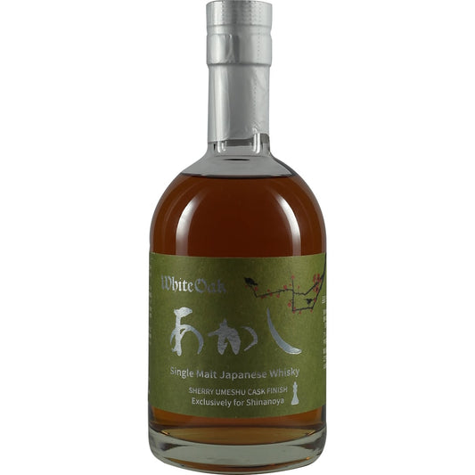 Akashi Single Cask White Oak Sherry Umeshu Cask Finish for Shinanoya