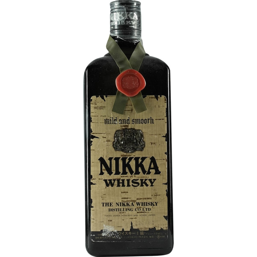 Black Nikka Mild & Smooth 80er