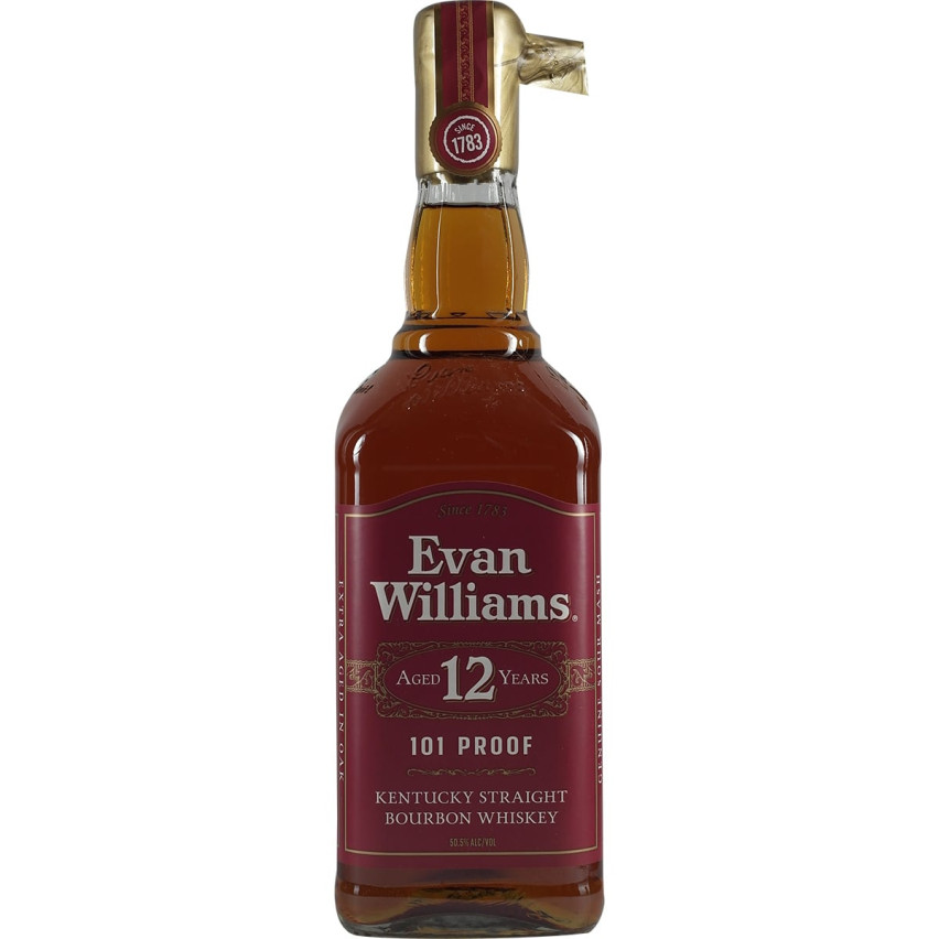 Evan Williams Kentucky Straight Bourbon 12 Years Japan only new Design