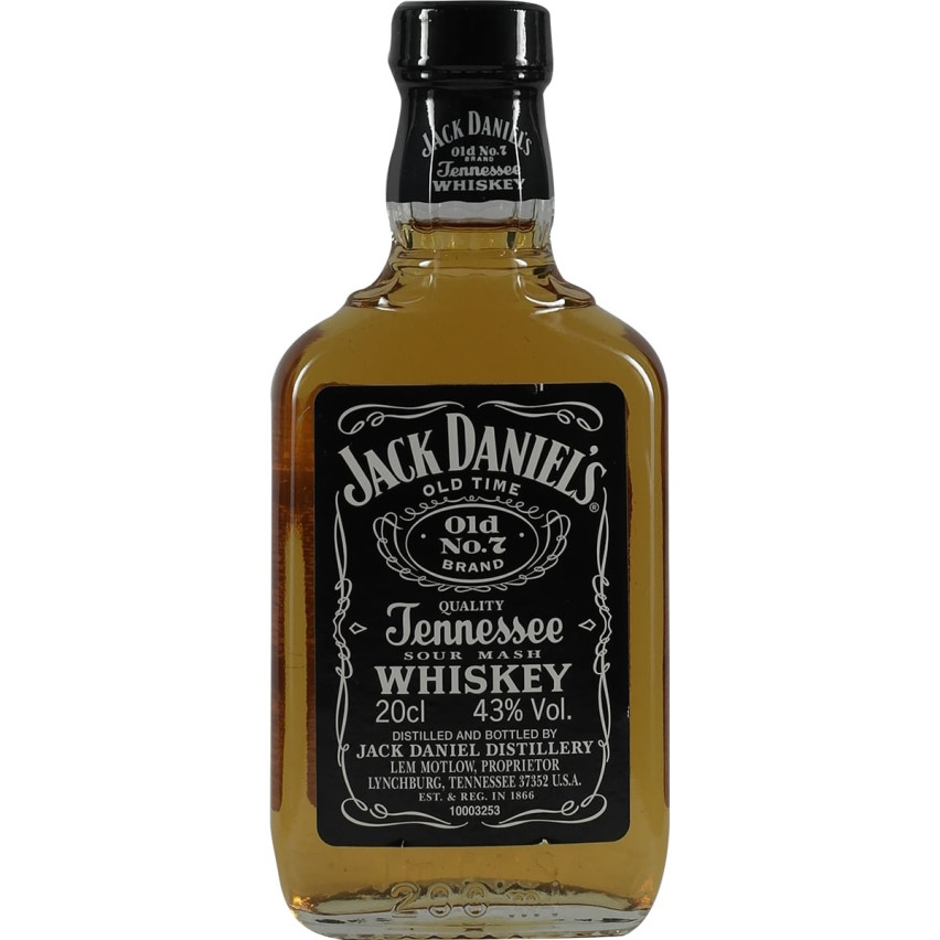 Jack Daniel's Old No.7 Tennessee Whiskey (200mL) - Secret Bottle