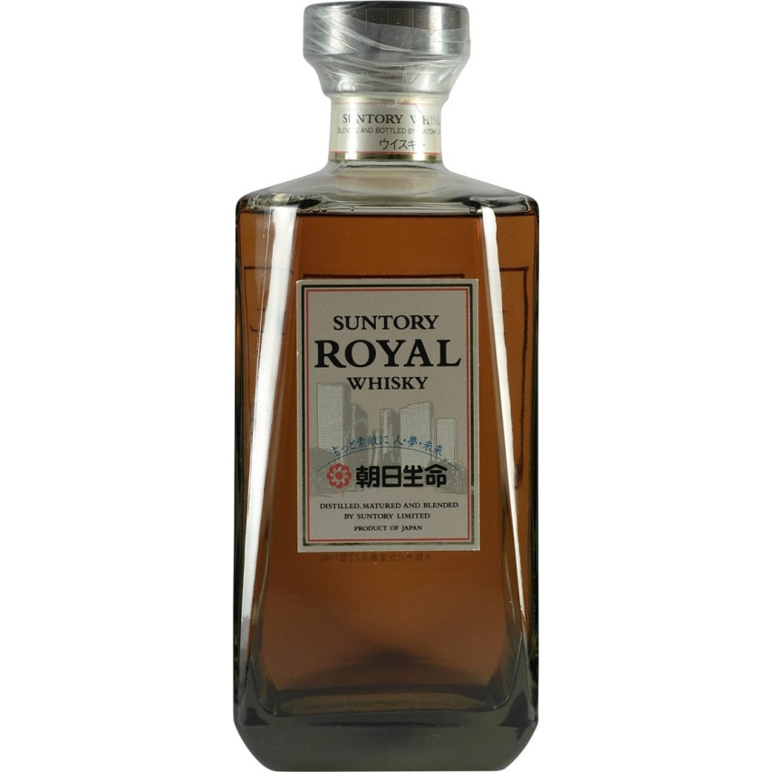 Suntory Royal Blended Whisky Square Bottle Asahi Life