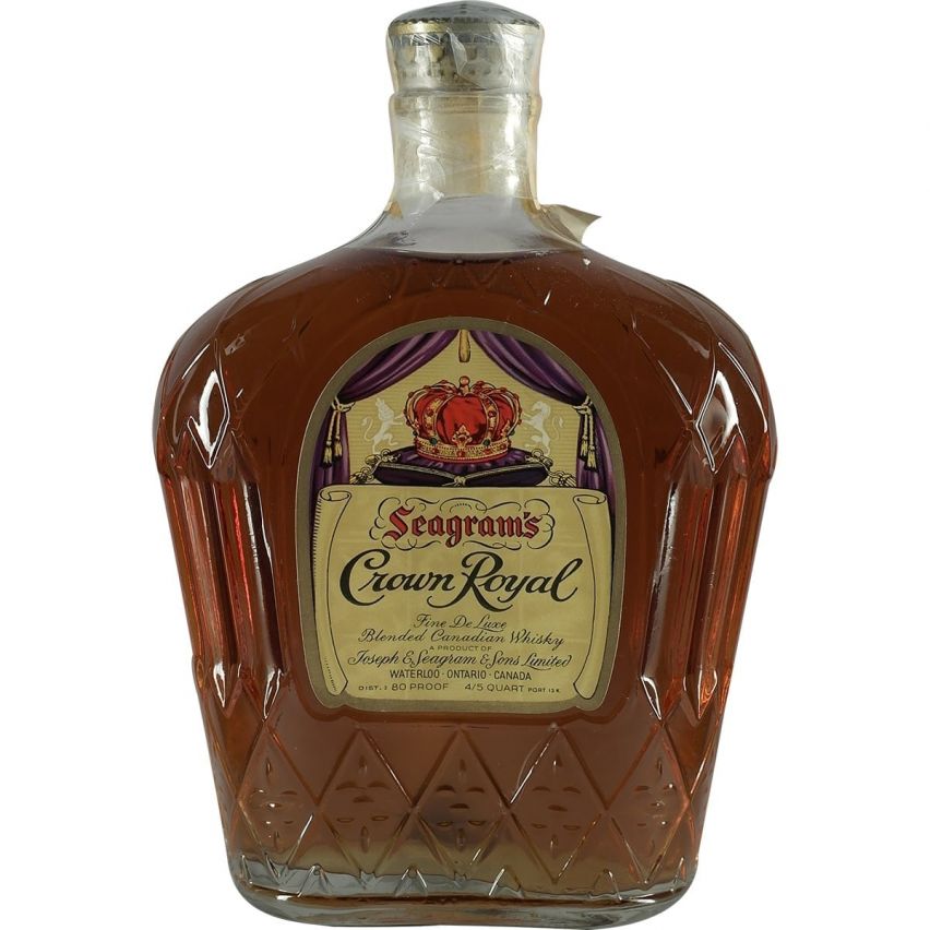 Seagram's Royal Crown Canadian Whisky 1960