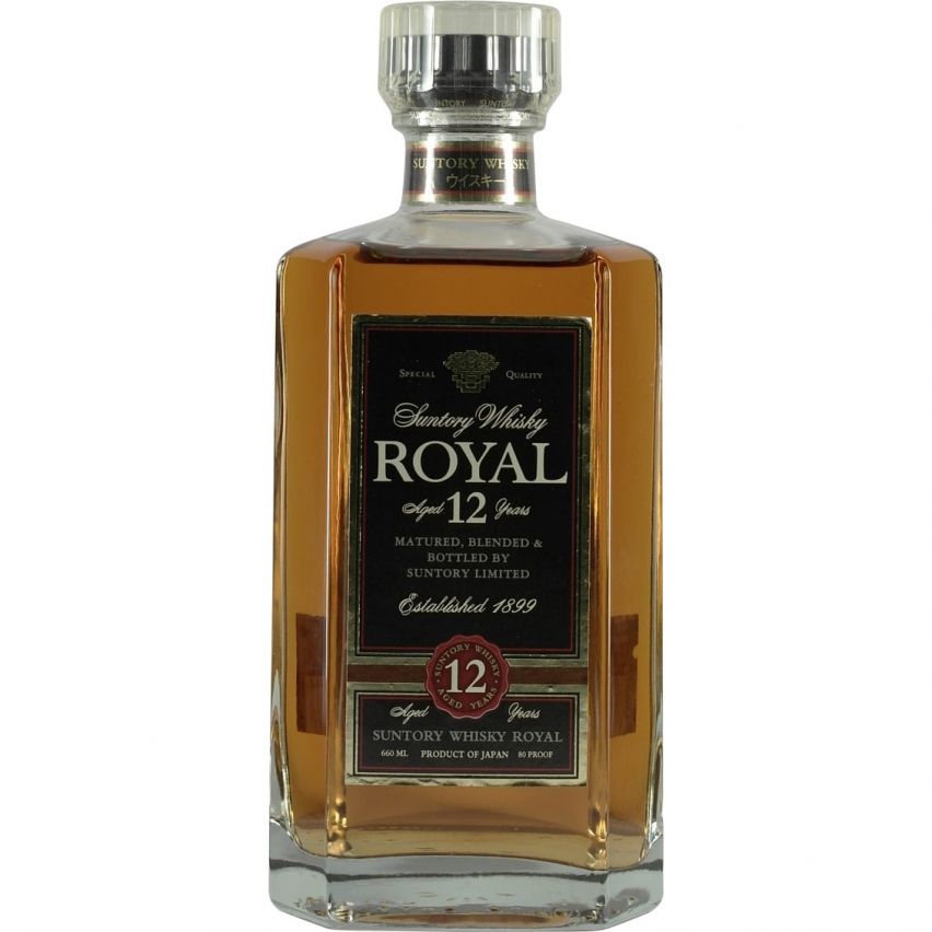 Suntory Royal 12 Years Square Bottle 660ml