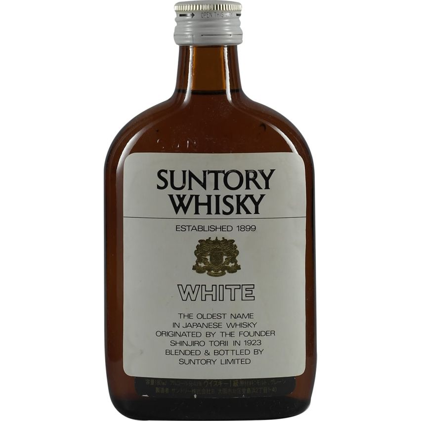 Suntory White Blended Whisky 70er 180ml Flatbottle